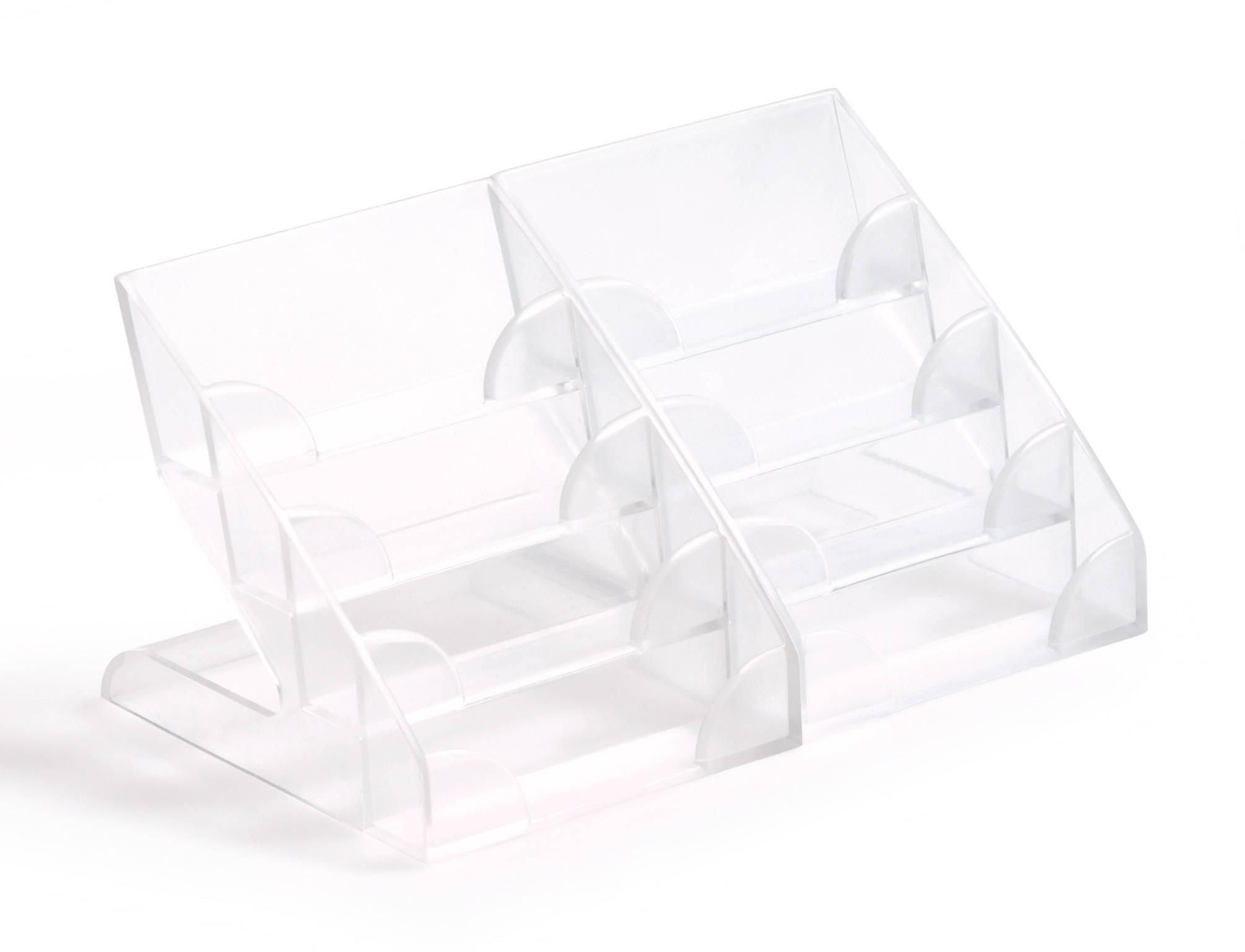 DURABLE Visitenkartenaufsteller BUSINESS CARD DISPLAY BOX 1 ST 243919-3