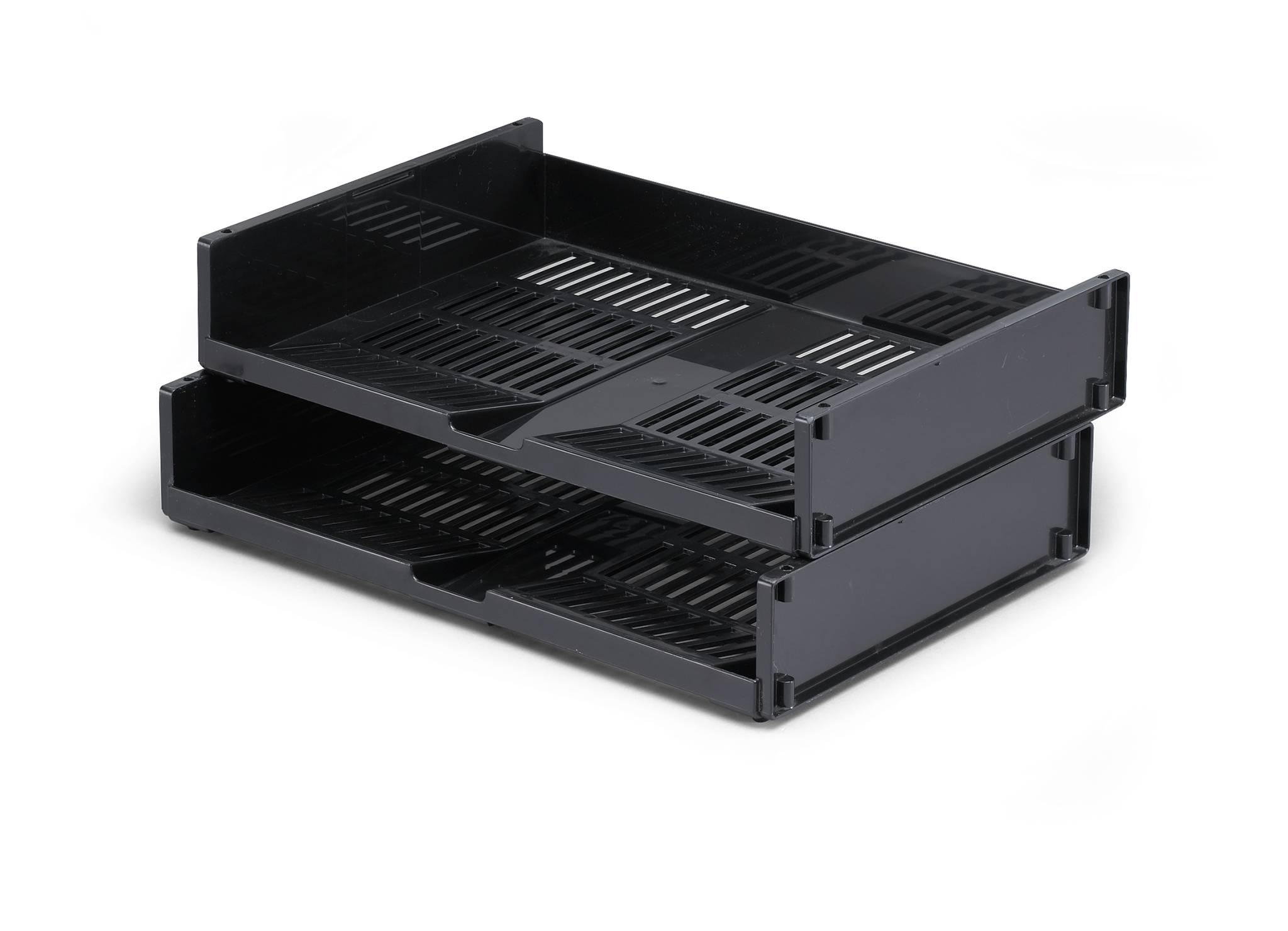 Durable 1700801058 vassoio da scrivania Polistirolo Nero-4