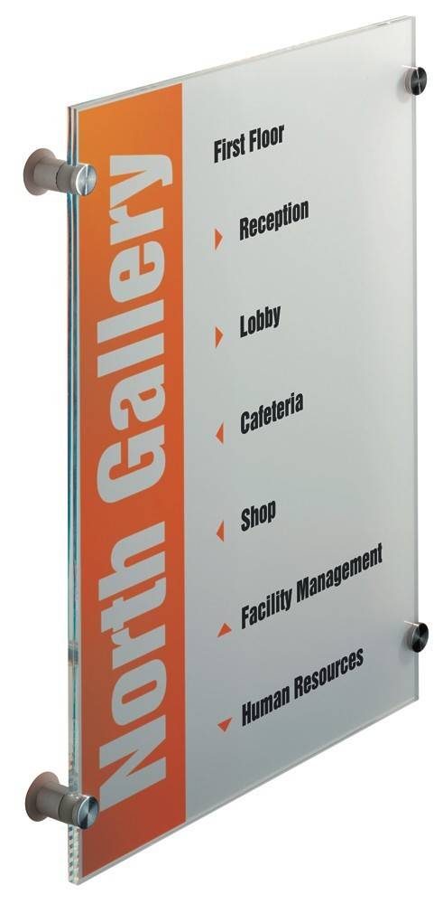 CRYSTAL SIGN 297 X 420 MM. TARGA PE-3
