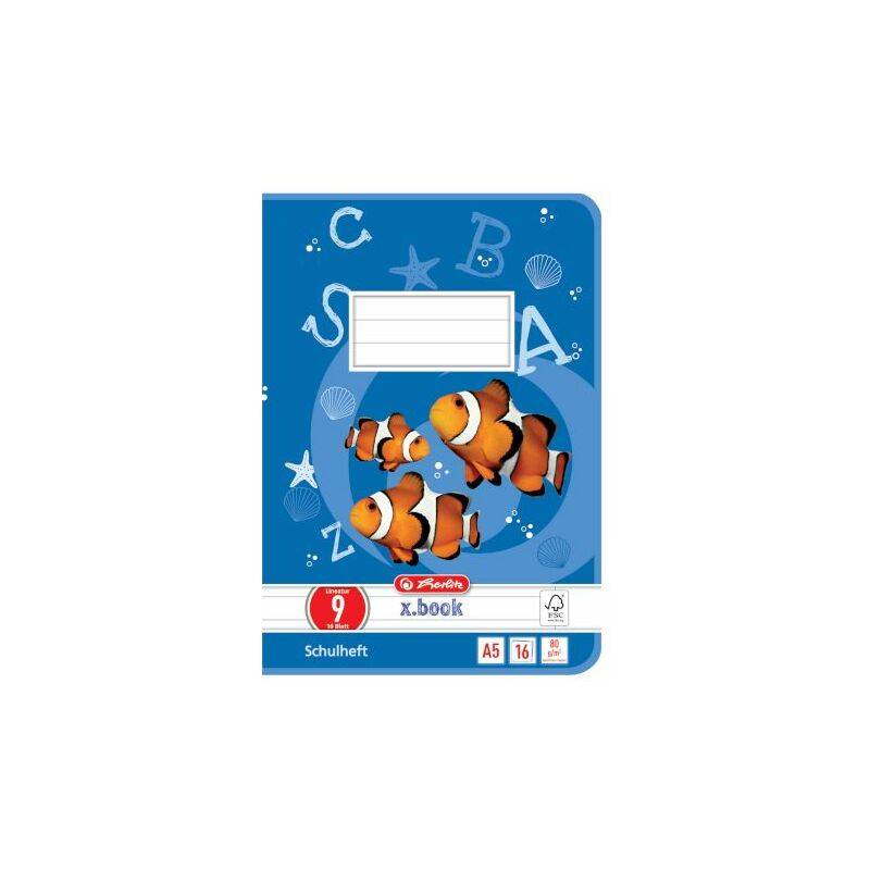 quaderni herlitz herlitz libretto A5 lin.RD Lin 09 a righe DIN A5 16-0