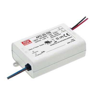 APC-25-700 - Mean Well - Alimentatore LED a Corrente Costante CC - IP42 - 25W 700mA-0