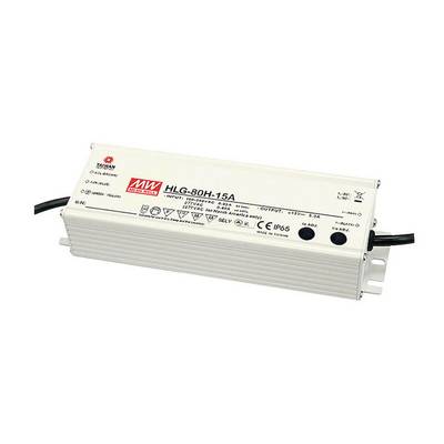 HLG-80H-24B Meanwell - Alimentatore LED 80W - Tensione Costante CV Corrente Costante CC 24V - Dimmerabile-0