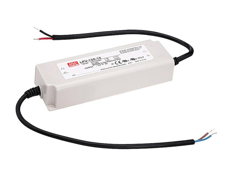 LPV-150-15 - Alimentatore LED Mean Well Tensione Costante - 150W - 15V - IP67-0