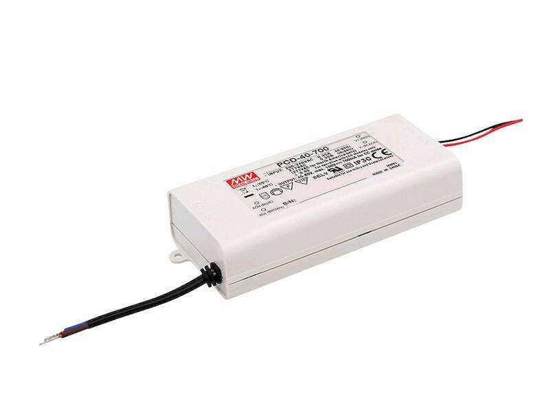 PCD-40-1050B - Mean Well - Alimentatore LED 25W Corrente Costante CC 1050 mA-0