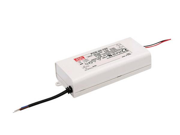 PCD-40-1050B - Mean Well - Alimentatore LED 25W Corrente Costante CC 1050 mA