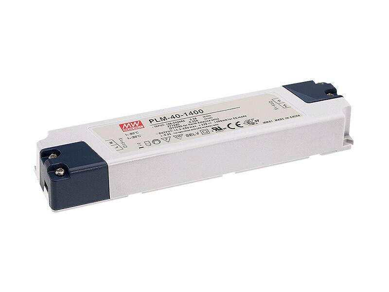 PLM-40-700 - Mean Well - Alimentatore LED CC - 30W, 700mA-0