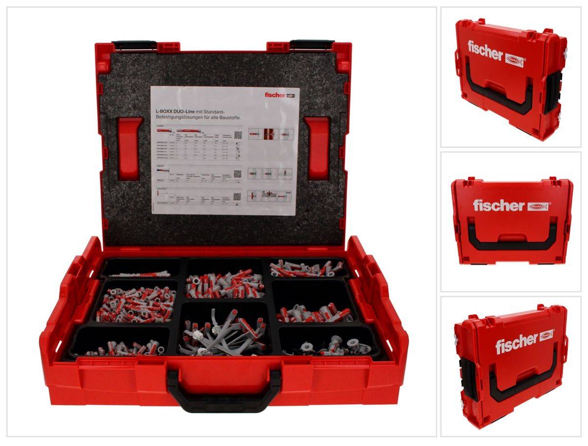 Fischer DUO-Line Dübelset 558626 833 Teile (558626)
