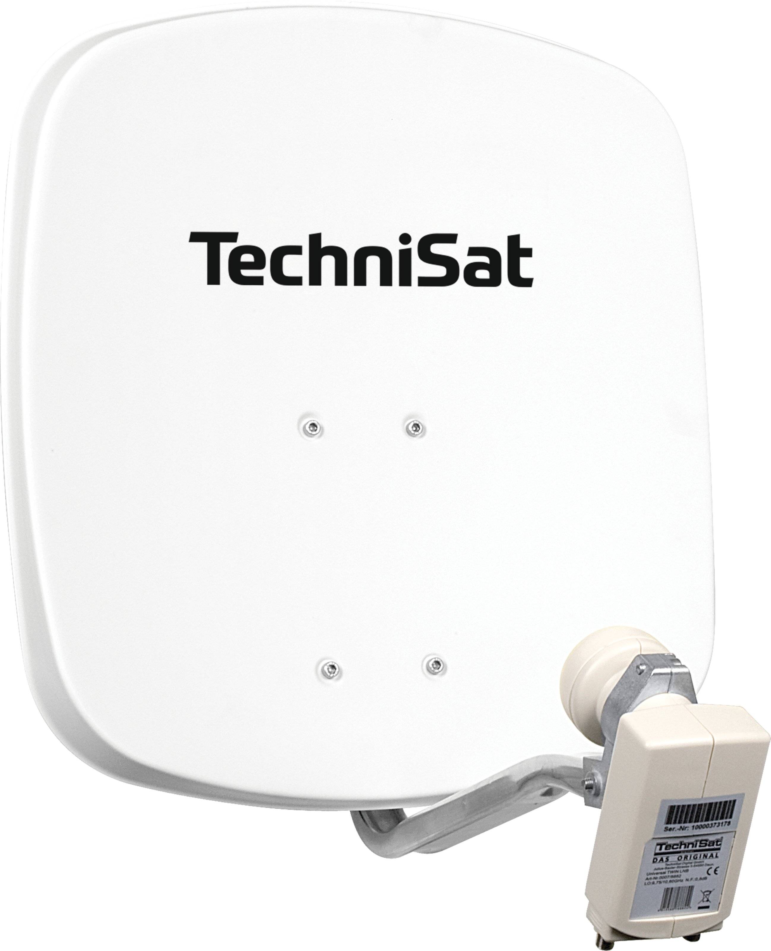 TechniSat DigiDish 45 - antenna - antenna parabolica - satellite - doppio LNB - esterno possibile montaggio a parete-1