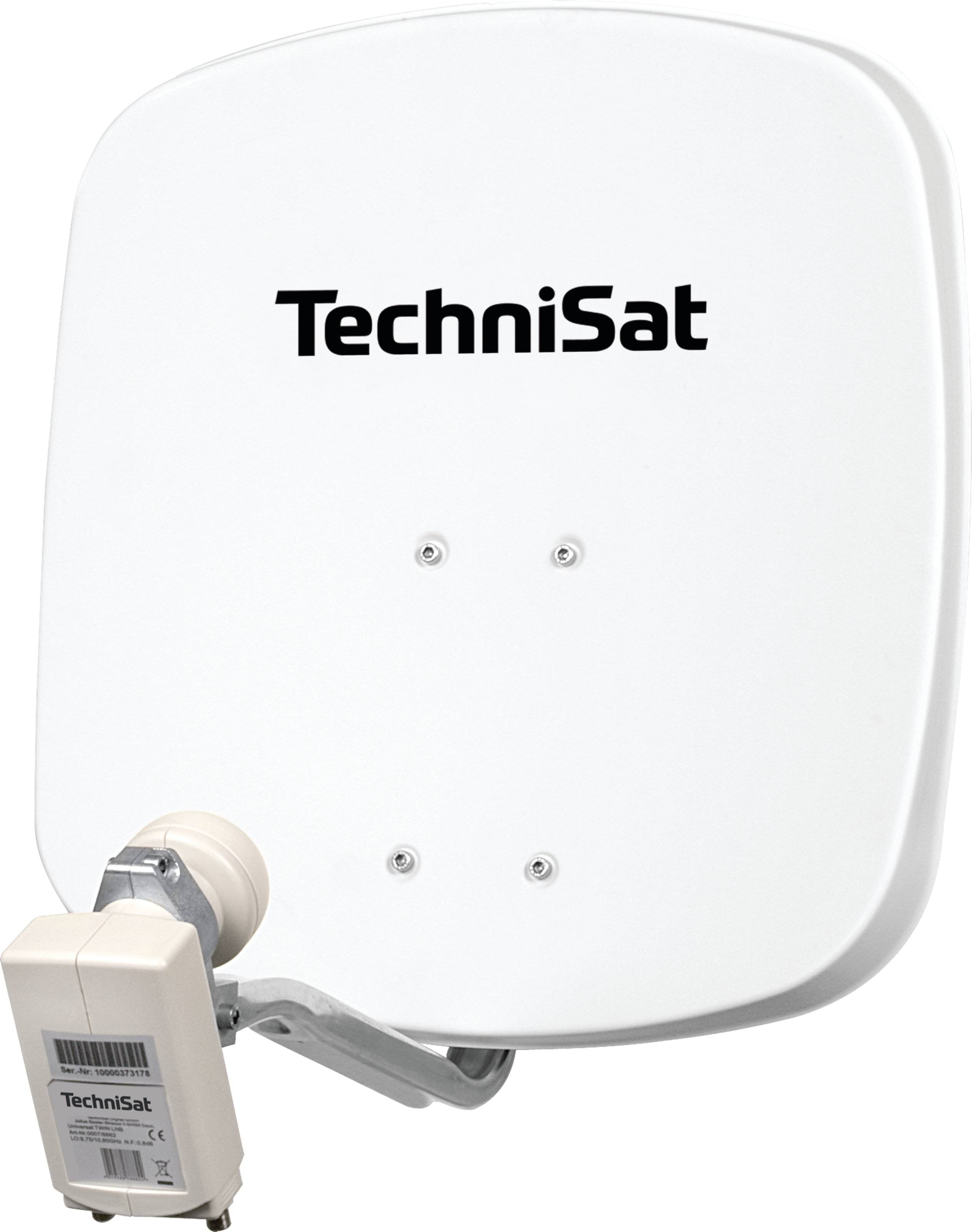 TechniSat DigiDish 45 - antenna - antenna parabolica - satellite - doppio LNB - esterno possibile montaggio a parete-2