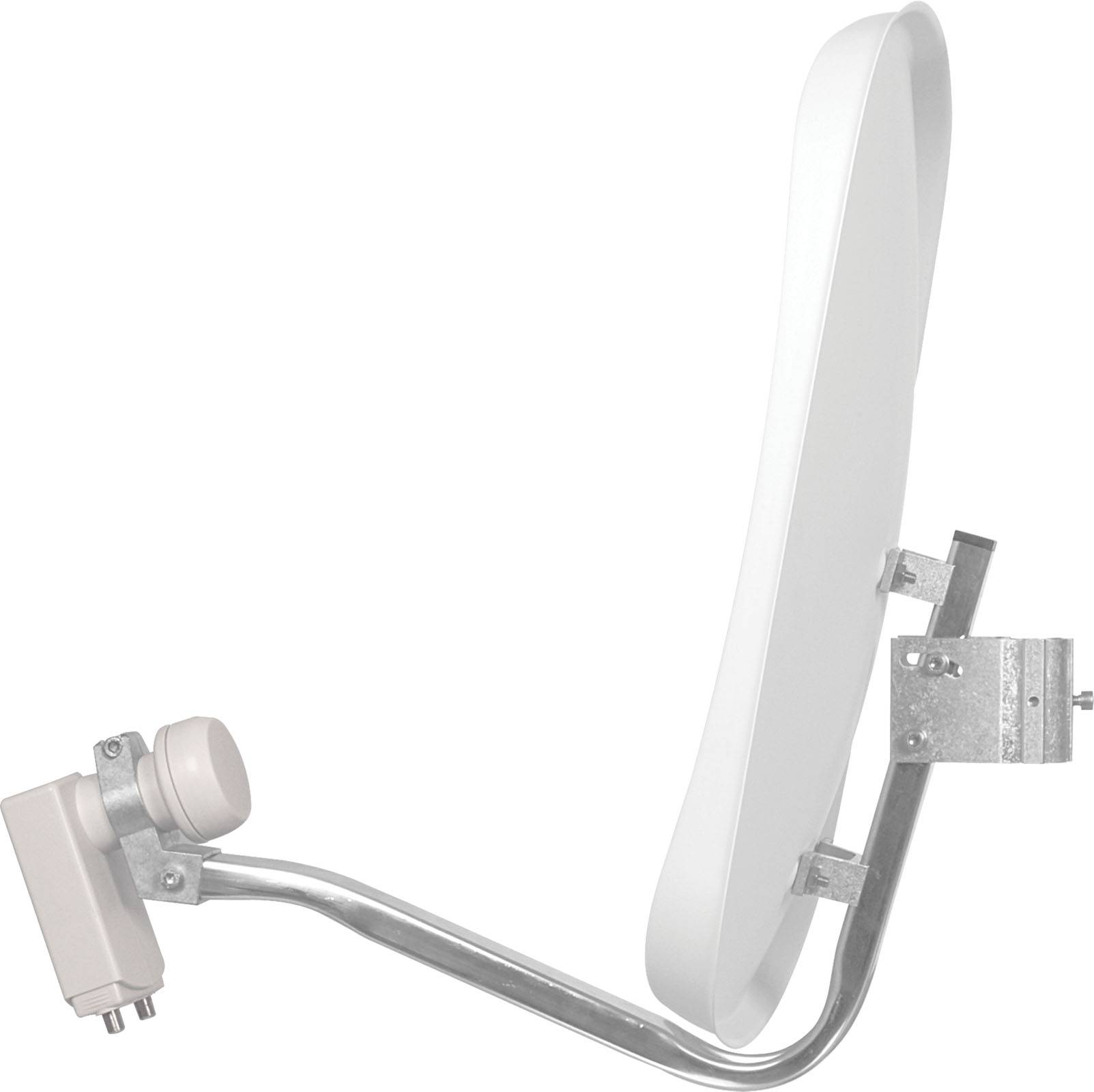 TechniSat DigiDish 45 - antenna - antenna parabolica - satellite - doppio LNB - esterno possibile montaggio a parete-3