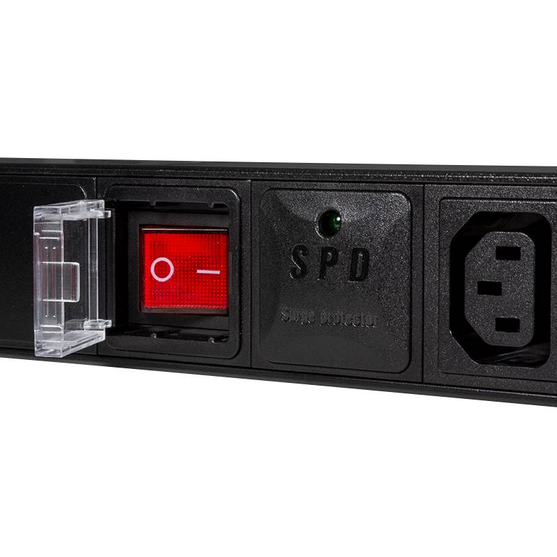 LogiLink - Stromverteilungseinheit (Rack - einbaufähig) - Wechselstrom 250 V - 2500 Watt - Eingabe, Eingang IEC 60320 C1-1