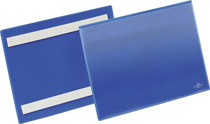 Buste identificative con bande adesive - formato A5 orizzontale (210x148 mm) - Durable - conf. 50 pezzi