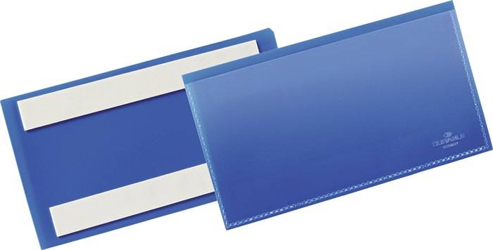 Buste identificative con bande adesive - 150x67 mm - Durable - conf. 50 pezzi