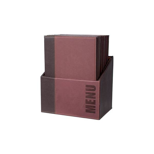 Menu Box Trendy - 20 PortamenU' - bordeaux - Securit