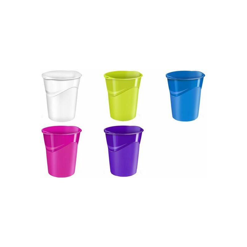 Cestino Gettacarte ProGloss 280G CEP - 14 Litri - 30,5x29x33,4 cm - 1002800351 (Blu Oceano)-0