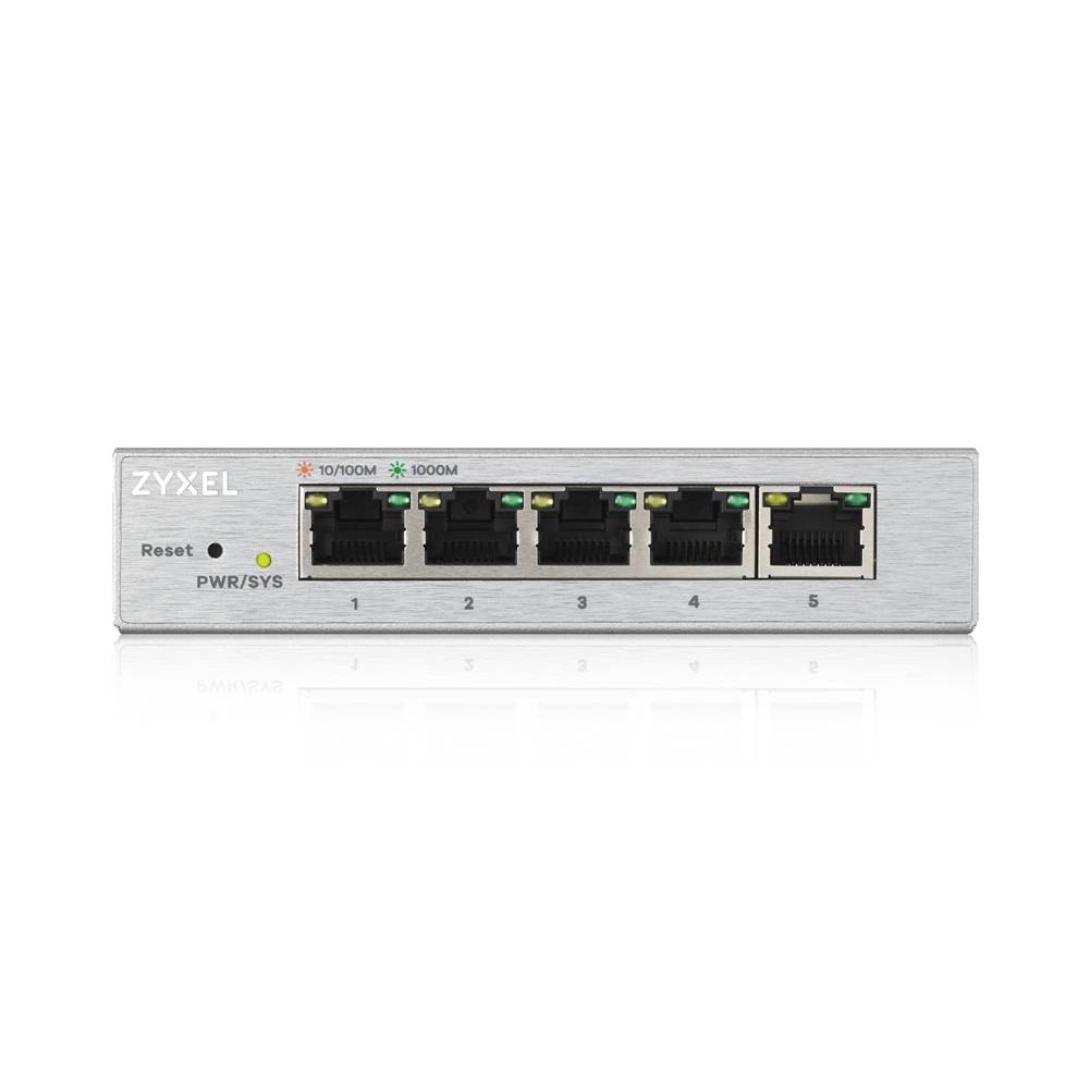 SWITCH ZYXEL 5P LAN GIGABIT ZYXEL GS1200-5-EU0101F SMART MANAGED PLUS 5P GIGABIT-3