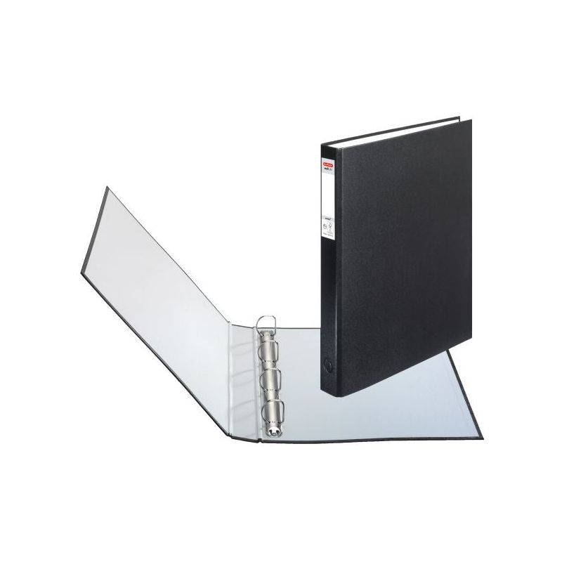 herlitz Ringbuch maX.file protect, A4, 4-Ring-Mechanik schwarz, Combimechanik, Rückenbreite: 40 mm, Füllhöhe: (5304134)-0