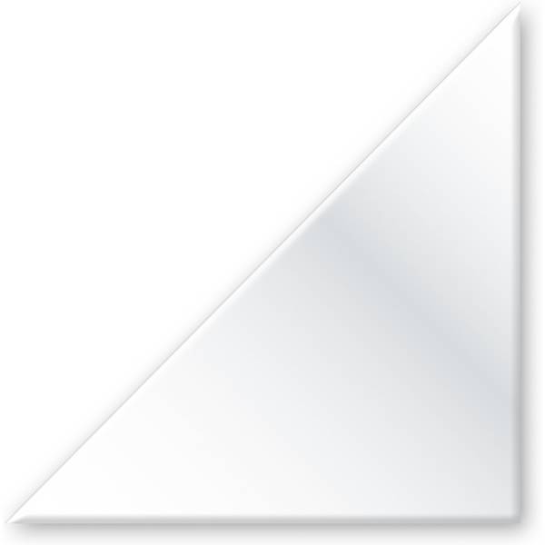 HERMA Dreieck-Selbstklebetaschen, 100 x 100 mm, aus PP transparent, permanent haftend, selbstklebende - 1 Stück (1409)