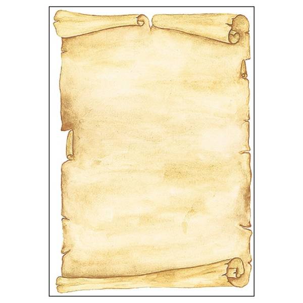 sigel Design-Papier, DIN A4, 90 g-qm, Motiv "Pergament Feinpapier, für Inkjet-, Laserdrucker und Kopierer (DP153)