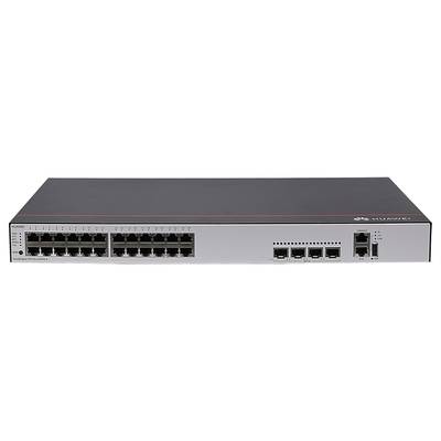 Huawei CloudEngine S5735-L24P4X-A - Switch - L3 - gestito - 24 x 10/100/1000 (PoE) 4 x 10 Gigabit SFP (Uplink) - montab-0