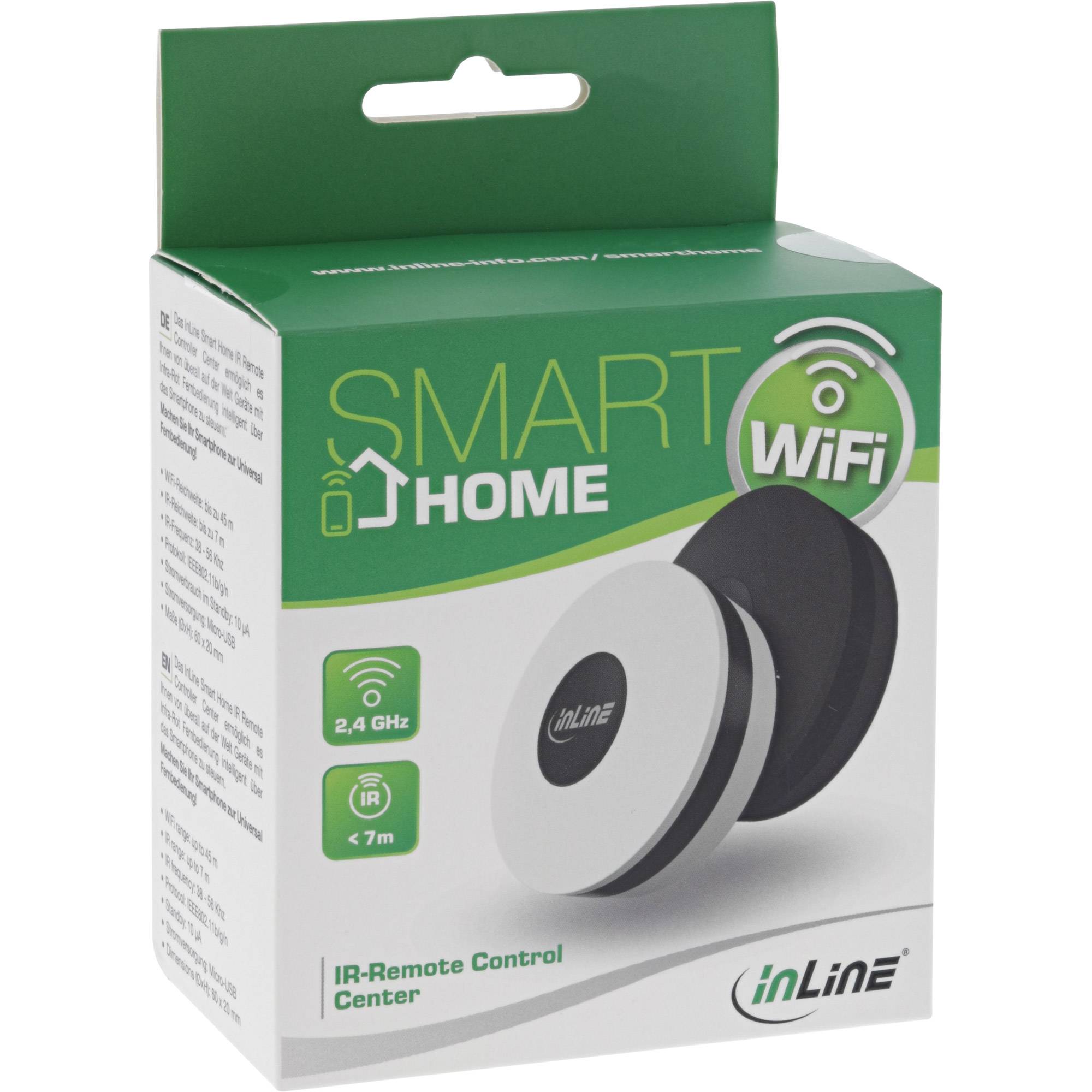 InLine® SmartHome IR Control Center schwarz (40163)-0