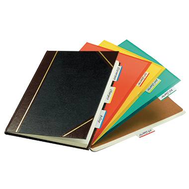 Post-It Tabs - 5,10cm (2") Lined - Assorted Primary Colors - 6/Color - 4 Colors - 24/Pk Grün - Rot - Gelb Selbstklebend-2