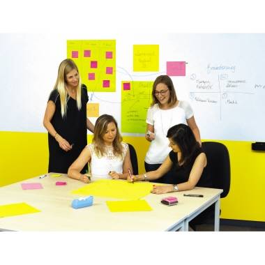 Blocco di fogli Super Sticky Big Notes - BN11-EU - 279 x 279 mm - giallo neon - 30 fogli - Post-it-3