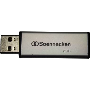 Soennecken 71612 USB-Stick 8 GB USB Typ-A 2.0 Schwarz - Silber (71612)-2