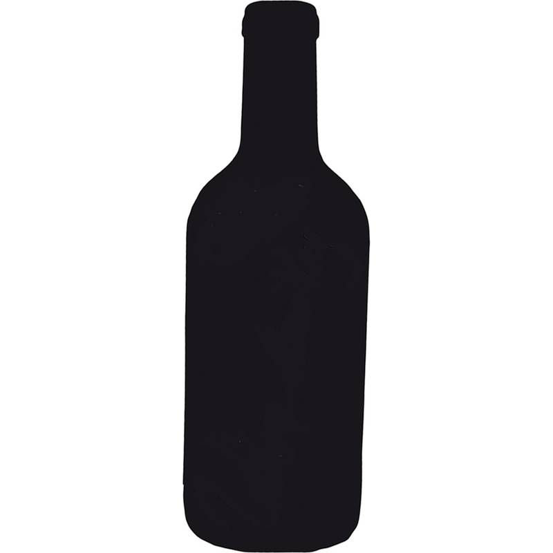 Lavagna da Parete Silhouette Securit - 50x30 cm - Bottiglia - FB-BOTTLE (Nero)-0