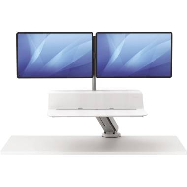 Fellowes Lotus RT (Fellowes 8081801 Lotus RT Dual Sit-Stand Workstation White)-3