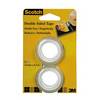 3M Scotch doppelseitiger Klebefilm 665, 12 mm x 6,3 m beidseitig permanent klebend, Kerndurchmesser: 25 mm (D665126)