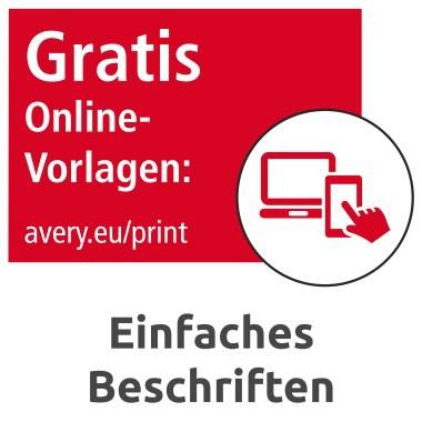 Immagine simbolo per '''Etichette targhette AVERY Zweckform 45,7 x 21,2 mm ''''