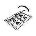 Immagine simbolo per QuickundClean 85 x 54 mm x25, 85 mm, 54 mm, 25 fogli, 250 pezzi