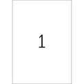Immagine simbolo per HERMA Special - Permanent self-adhesive matte paper labels - Rot - A4 (210 x 297 mm) - 20 Etikett(en) (20 Bogen x 1) (44