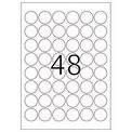 Immagine simbolo per HERMA Special - Outdoor self-adhesive removable matte film labels - weiß - 30 mm rund 960 Etikett(en) (20 Bogen x 48) (D