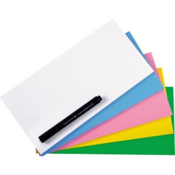 Legamaster Magic-Chart notes 10x20cm assorted Pack of 250 sheets