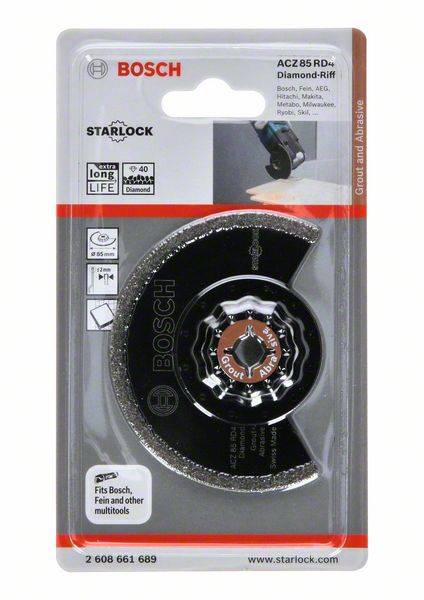 LAMA MULTIFUNZIONE BOSCH ACZ 85 RD DIAMOND 2608661689 2608661689-1
