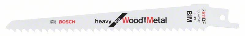 2608656259 - Lama per sega universale S 611 DF Heavy for Wood and Metal