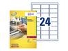 POLIESTERE ADESIVO L6146 BIANC L6146-20 O ANTIM. 20FG A4 63,5