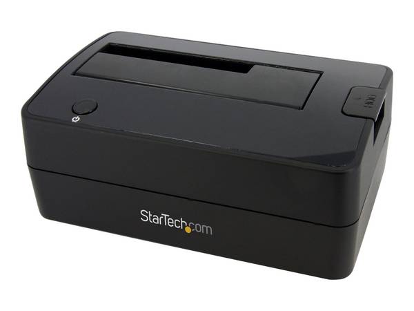 StarTech.com Docking Station per Hard Disk a Singolo Slot - Dock USB 3.0 (5 Gbps) per Hard Drive HDD/SSD SATA I/II/II