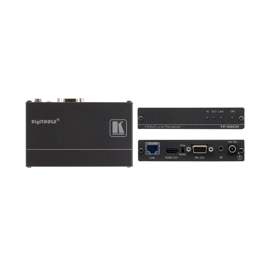 Kramer Electronics TP-580R Ricevitore AV Nero (HDMI RS232 IR on HDBaseT Recv)-0