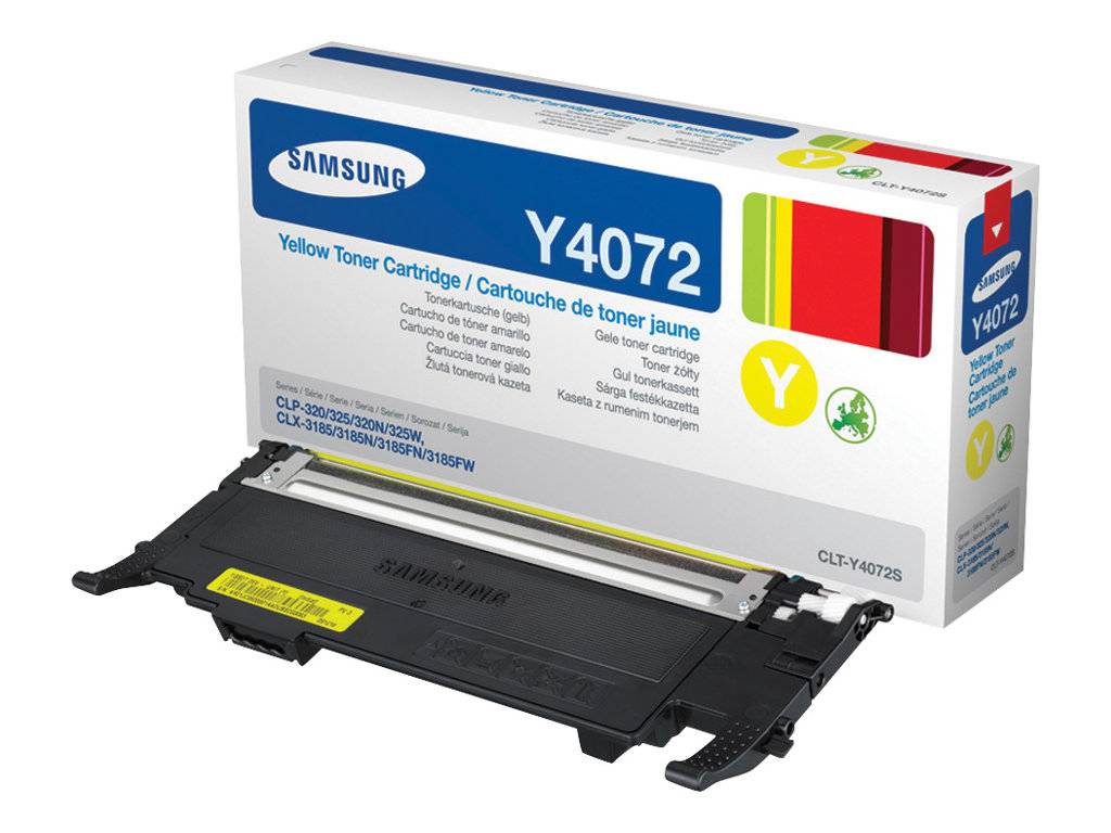 Toner Originale Giallo Con Samsung Clt-y4072s Clp 325w 325n 320n 320 325 Clx-0
