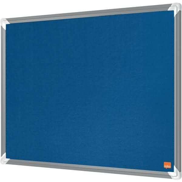 Nobo Premium Plus bacheca per appunti Interno Blu Alluminio (Nobo 1915187 Premiu-1