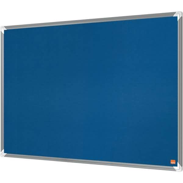 Nobo Premium Plus bacheca per appunti Interno Blu Alluminio (Nobo 1915188 Premiu-1