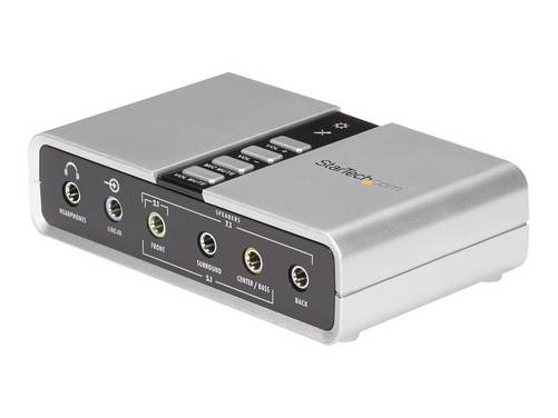 StarTech.com Scheda audio esterna adattatore audio USB 7.1 con audio digitale SPDIF ICUSBAUDIO7D