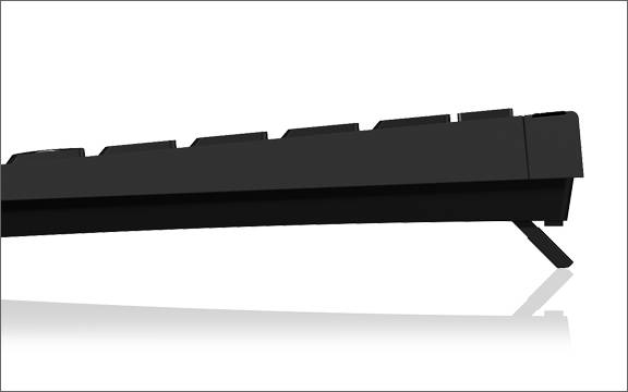 KeySonic ACK-540 U+ - Tastatur - USB - Layout für Großbritannien - Schwarz-1