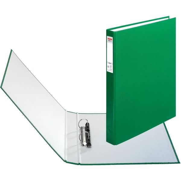 herlitz Ringbuch maX.file protect, A4, 2-Ring-Mechanik, grün dunkelgrün, Combimechanik, Rückenbreite: 40 mm, Füllhöhe: 2-0