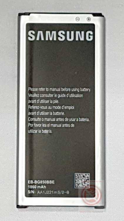 Samsung Akkublock 1860 mAh Li-Ion für G850F Galaxy Alpha (EB-BG850BBECWW)-1