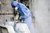 Tuta da lavoro di protezione 3M blu M 4532 M-1