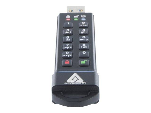 Apricorn Aegis Secure Key 3.0 - USB-Flash-Laufwerk - verschlüsselt - 1 TB - USB 3.0 - FIPS 140-2 Level 3-2